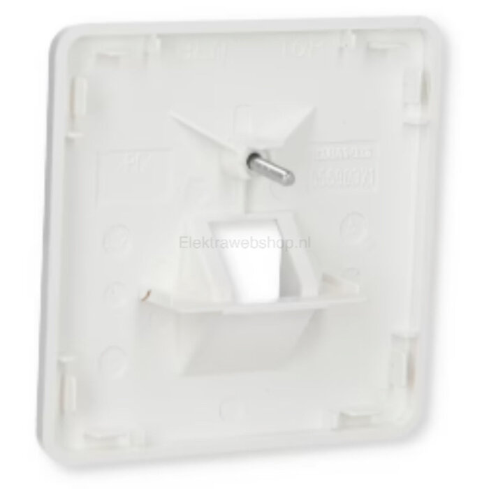 Jung Jung CD500 afdekking 1-voudig voor data, uae alpinwit - CD569-1UAWW