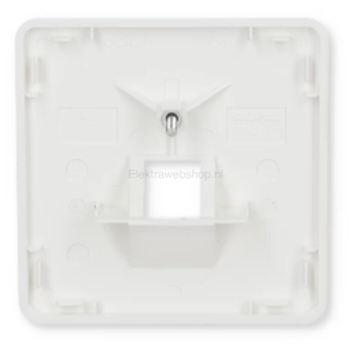 Jung Jung CD500 afdekking 1-voudig voor data, uae alpinwit - CD569-1UAWW