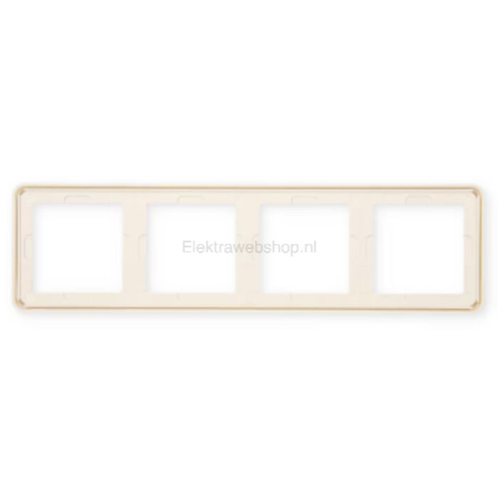 Jung Jung CD500 afdekraam 4-voudig crèmewit - CD584W