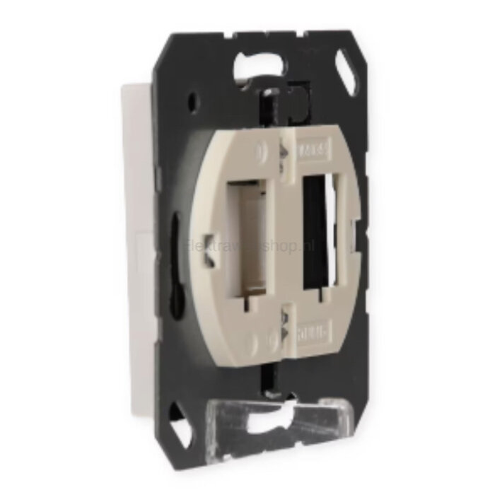 Jung Jung AS500 Smart-TV aansluitdoos voor cai & netwerk alpinwit - MMDA4521WW