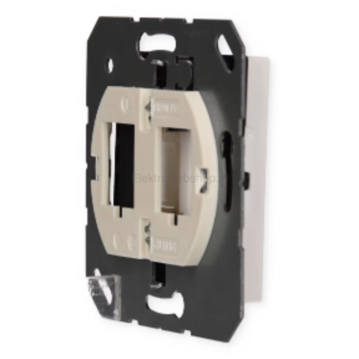 Jung Jung AS500 Smart-TV aansluitdoos voor cai & netwerk alpinwit - MMDA4521WW