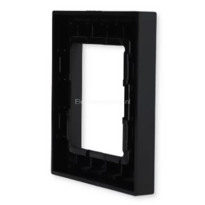 Jung Jung A range afdekraam 1-voudig grafietzwart mat - A5581BFSWM