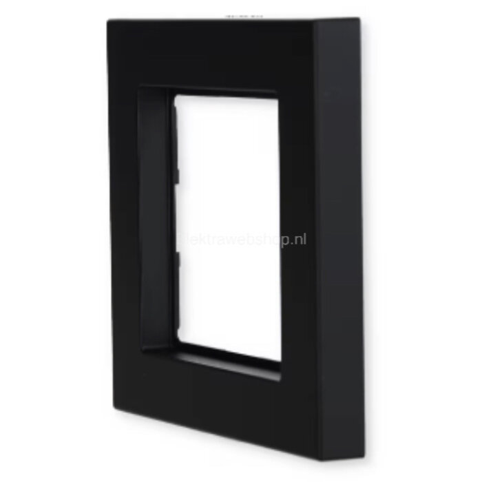 Jung Jung A range afdekraam 1-voudig grafietzwart mat - A5581BFSWM