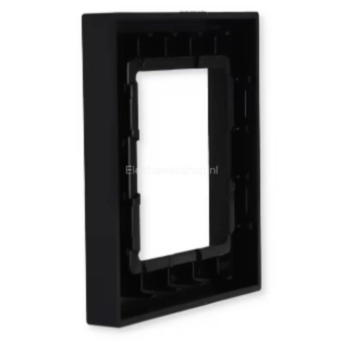 Jung Jung A range afdekraam 1-voudig grafietzwart mat - A5581BFSWM