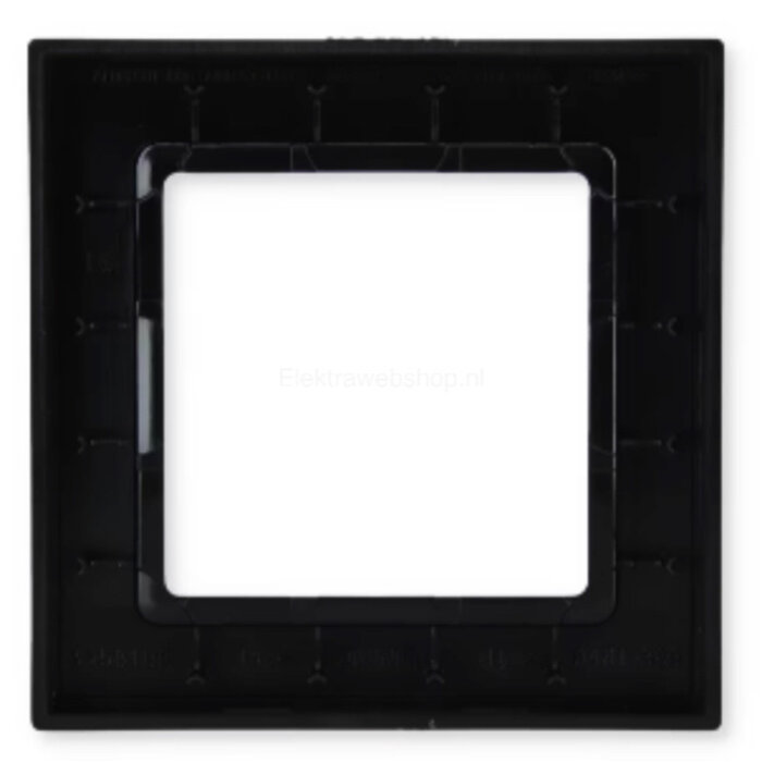 Jung Jung A range afdekraam 1-voudig grafietzwart mat - A5581BFSWM