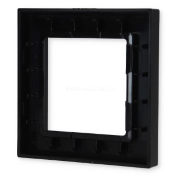 Jung Jung A range afdekraam 1-voudig grafietzwart mat - A5581BFSWM