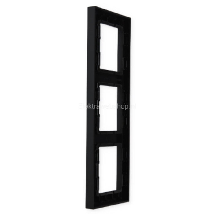 Jung Jung A range afdekraam 3-voudig grafietzwart mat - A5583BFSWM