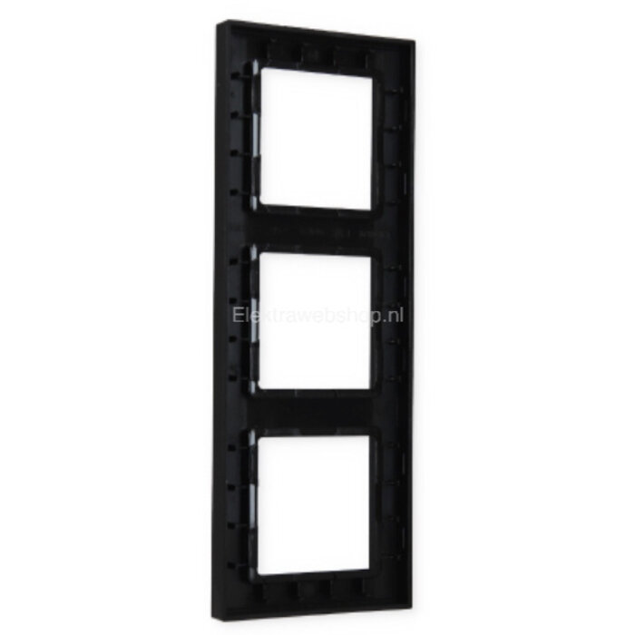 Jung Jung A range afdekraam 3-voudig grafietzwart mat - A5583BFSWM