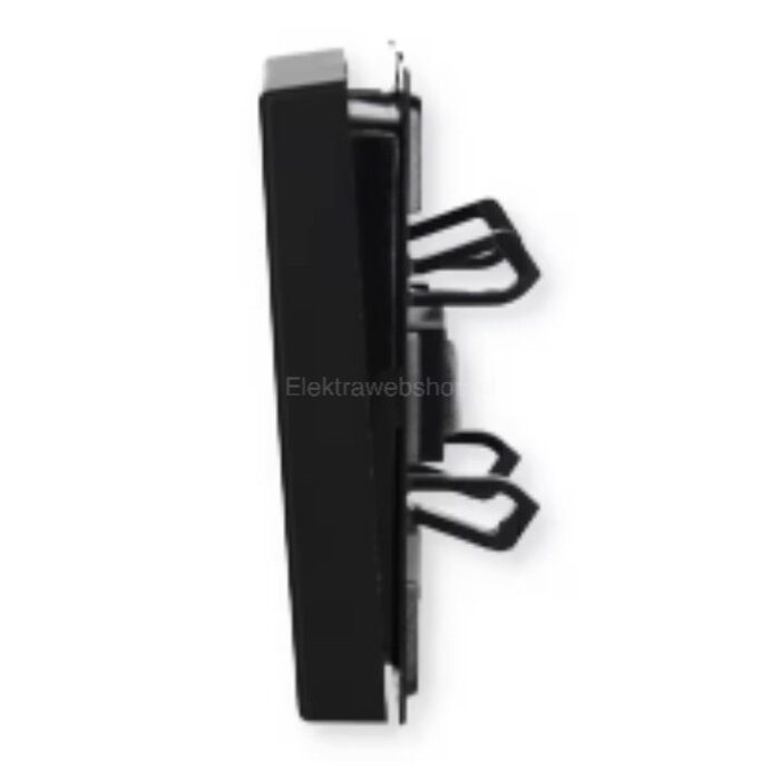 Jung Jung A range bedieningselement jaloezie tweedelige wip zwart - A595PSWM