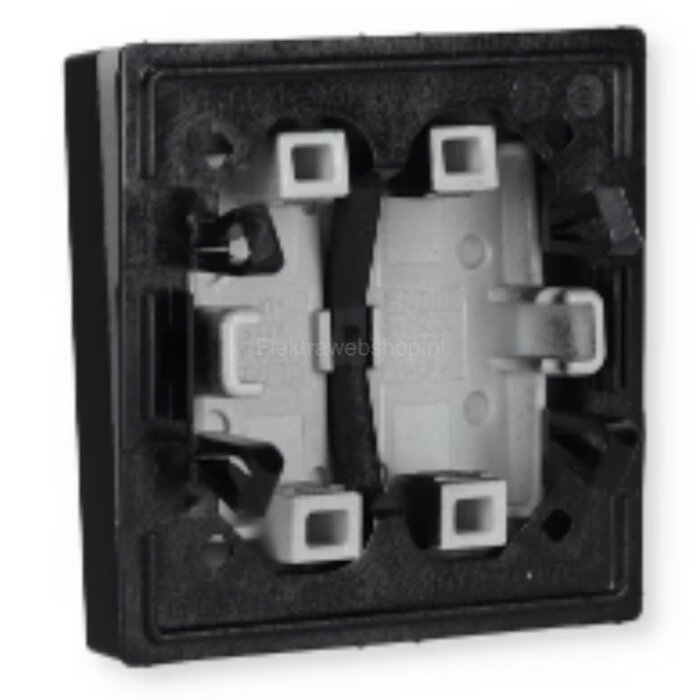 Jung Jung A range bedieningselement jaloezie tweedelige wip zwart - A595PSWM