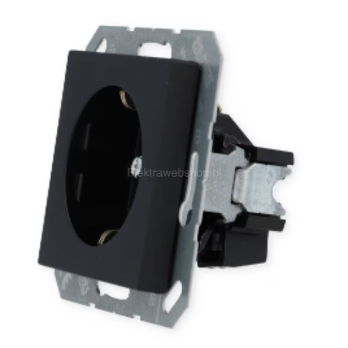 Jung Jung WCD RA 1V inbouw kinderbeveiliging A500 grafietzwart mat - A1520NBFKISWM