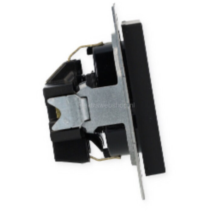 Jung Jung WCD RA 1V inbouw kinderbeveiliging A500 grafietzwart mat - A1520NBFKISWM