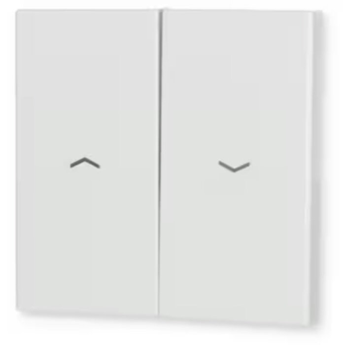 Jung Jung LS990 bedieningswip DRUK-rolluikschakelaar alpinwit (hagelwit) LS995PWW