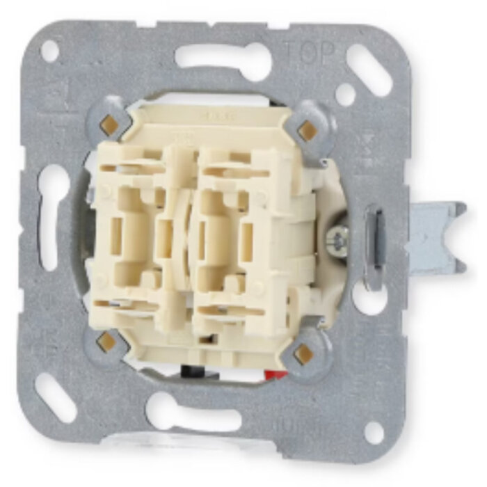 Jung Jung DRUK-schakelaar jaloezie / rolluik 539VU