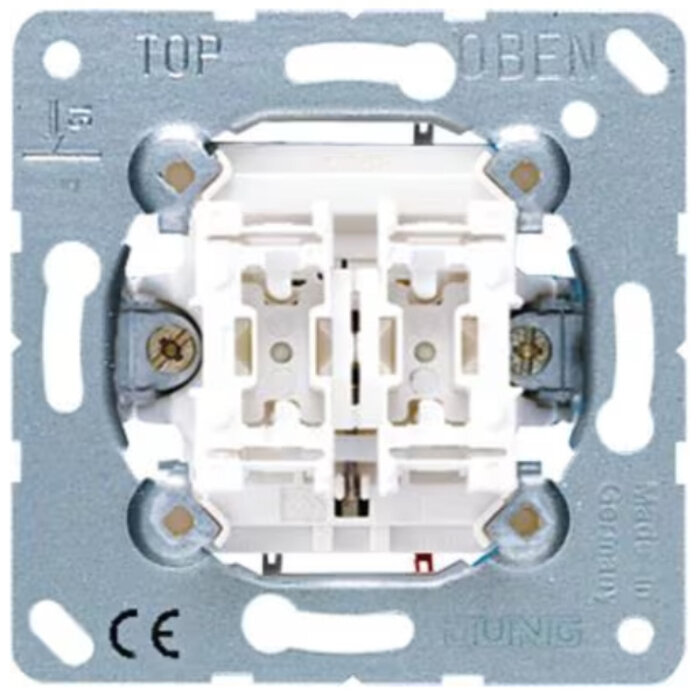Jung Jung DRUK-schakelaar jaloezie / rolluik 539VU
