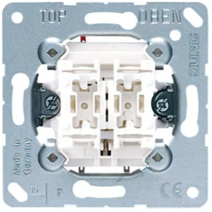Jung Jung Pulsschakelaar 2-voudig (serie) 535U