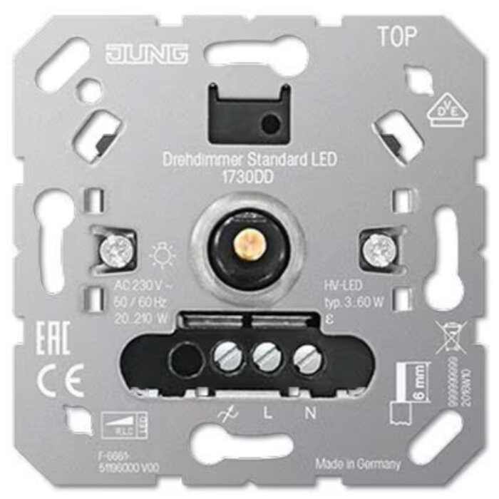 Jung Jung Led Dimmer standaard 1730DD