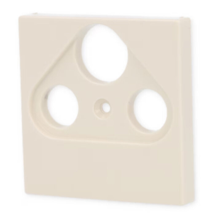 Jung Jung Inzetplaat COAX +SATELLIET creme wit A561PLSAT