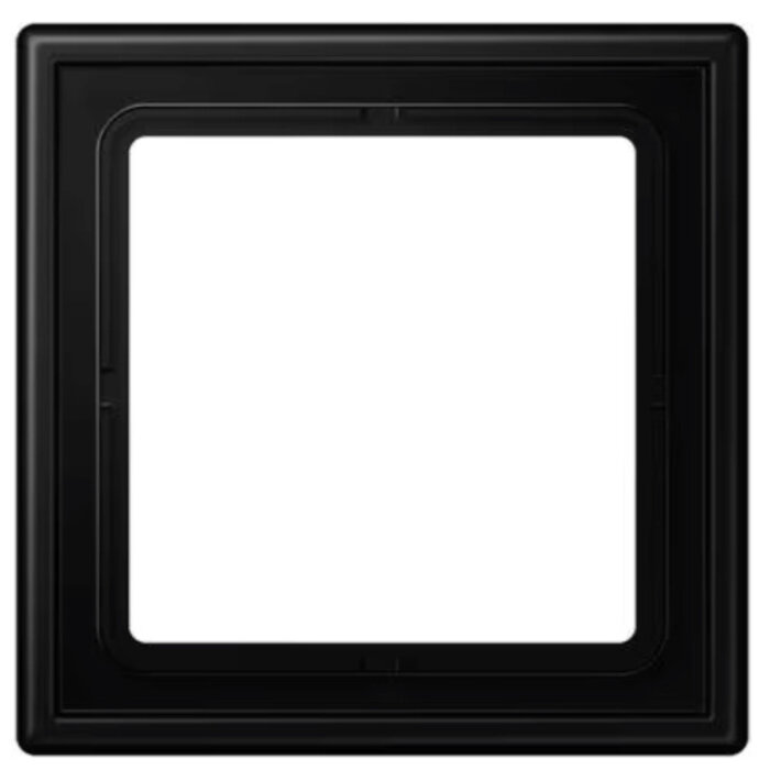 Jung Jung LS990 afdekraam 1-voudig grafietzwart mat LS981SWM