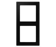 Jung Jung LS990 afdekraam 2-voudig grafietzwart mat LS982SWM