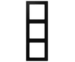 Jung Jung LS990 afdekraam 3-voudig grafietzwart mat LS983SWM