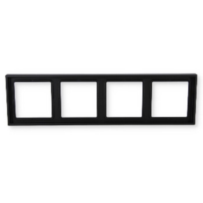 Jung Jung LS990 afdekraam 4-voudig grafietzwart mat LS984SWM