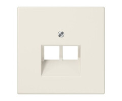 Jung Jung LS range afdekking 2-voudig voor data crème - LS969-2UA