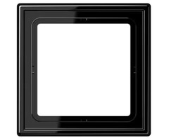 Jung Jung LS990 afdekraam 1-voudig zwart - LS981SW