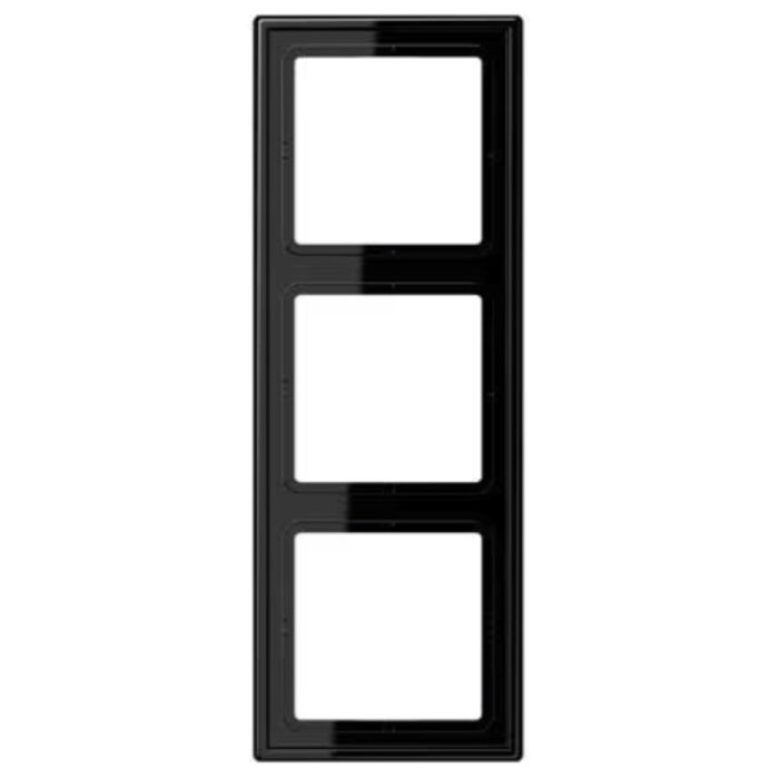 Jung Jung LS990 afdekraam 3-voudig zwart - LS983SW