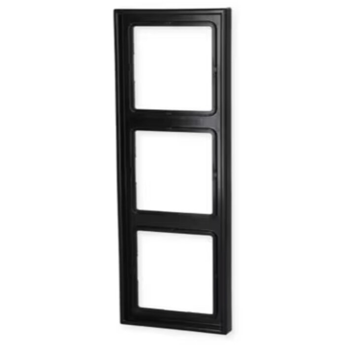 Jung Jung LS990 afdekraam 3-voudig zwart - LS983SW