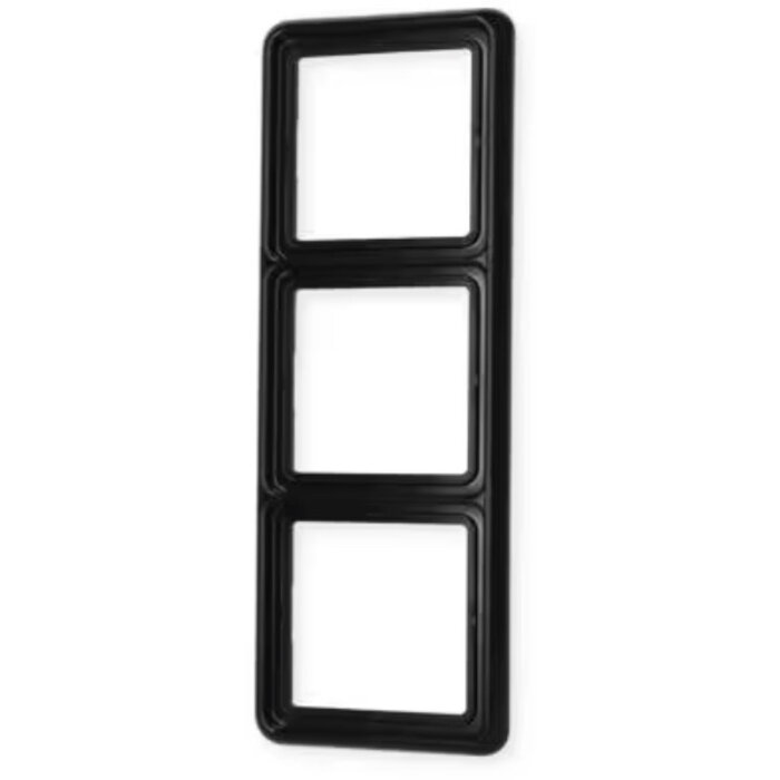 Jung Jung CD500 afdekraam 3-voudig zwart - CD583SW