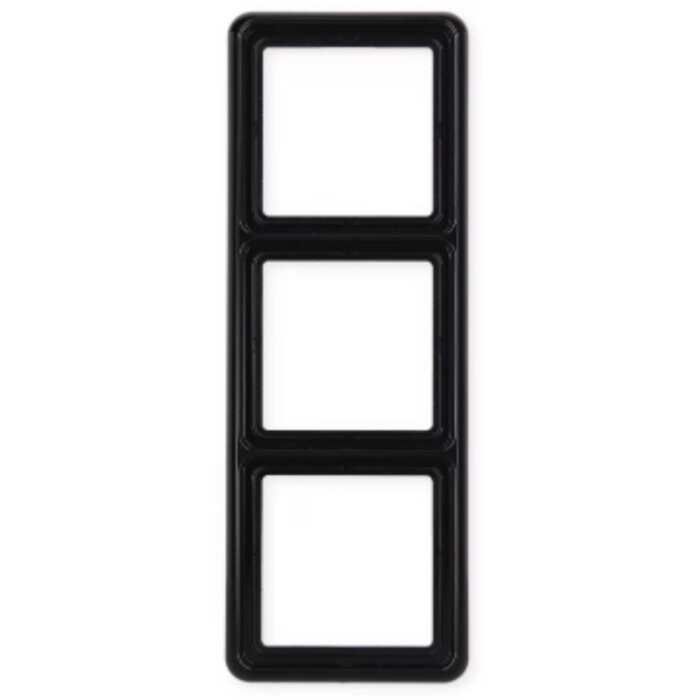 Jung Jung CD500 afdekraam 3-voudig zwart - CD583SW