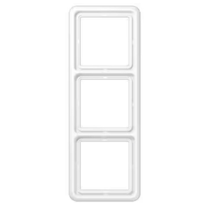 Jung Jung CD500 afdekraam 3-voudig alpinwit - CD583WW