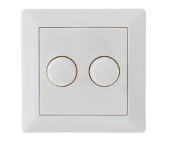 EcoDim EcoDim inzetplaat en raamwerk met dimmerknoppen - 9999232