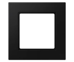 Jung Jung A range afdekraam 1-voudig grafietzwart mat - A5581BFSWM