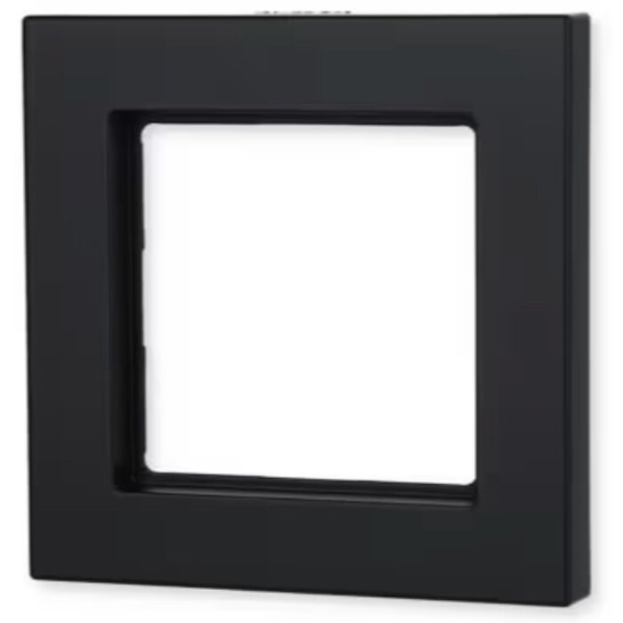 Jung Jung A range afdekraam 1-voudig grafietzwart mat - A5581BFSWM