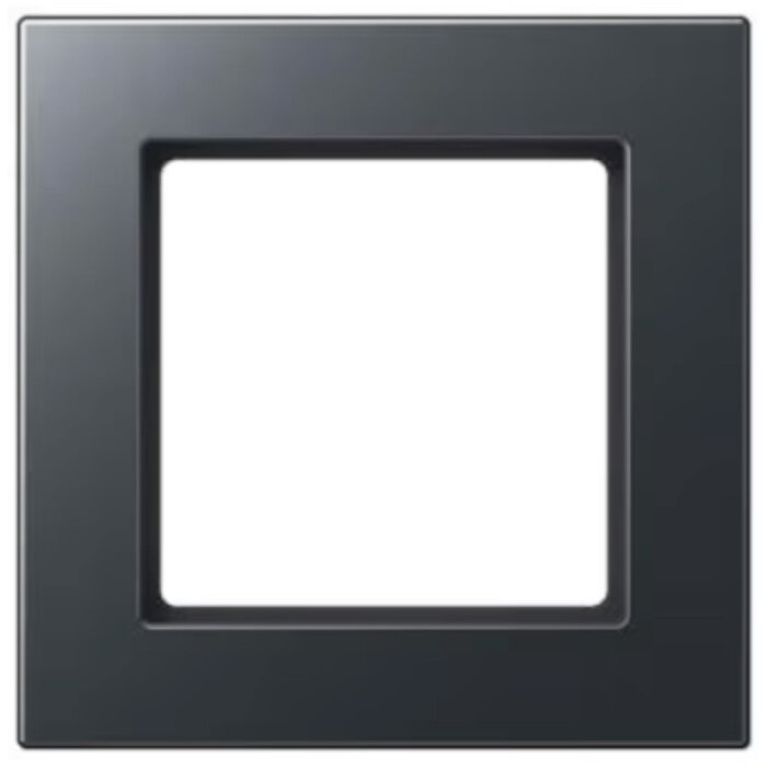 Jung Jung A 550 afdekraam 1-voudig antraciet - A5581BFANM