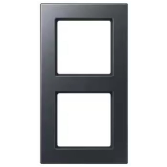 Jung Jung A 550 afdekraam 2-voudig antraciet - A5582BFANM