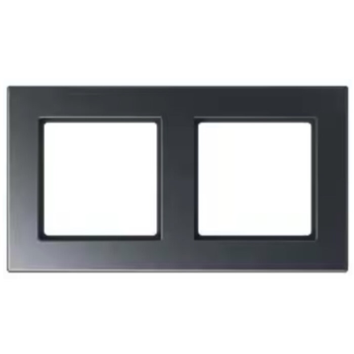 Jung Jung A 550 afdekraam 2-voudig antraciet - A5582BFANM