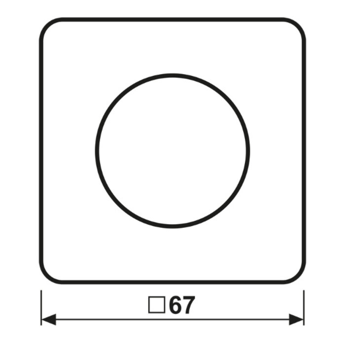 Jung Jung CD500 bedieningselement dimmer draaiknop creme - CD1540EX