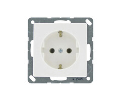 Jung bij Kopp Jung bij kopp AS500 Wandcontactdoos 1V + RA wit - 11127422