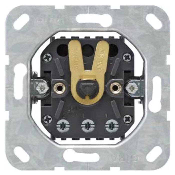 Gira Gira Basiselement - jaloezie rolluikschakelaar | 015400