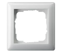 Gira Gira Afdekraam 1 voudig Zuiver wit (hagelwit) 021103