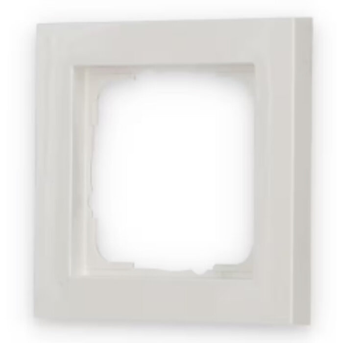 Gira Gira E2 Afdekraam 1 voudig zuiver wit (hagelwit) 021129