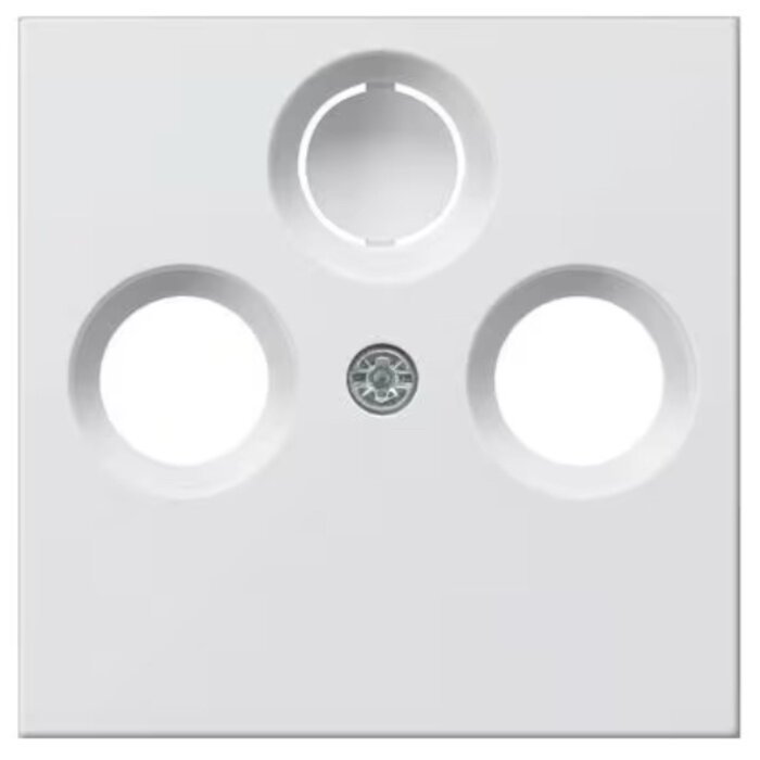 Gira Gira Centraalplaat CAI Zuiver wit (hagelwit) 086903