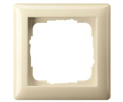 Gira Gira Afdekraam 1 voudig Wit (creme) 021101