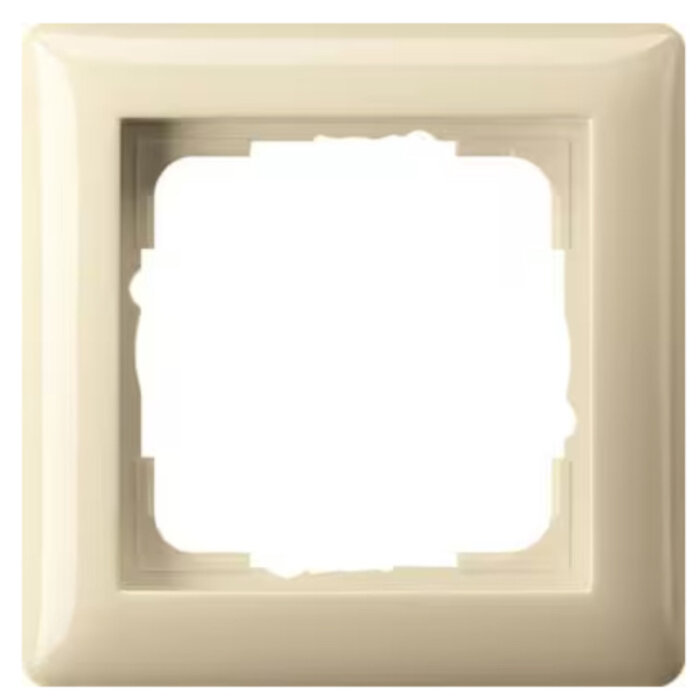 Gira Gira Afdekraam 1 voudig Wit (creme) 021101