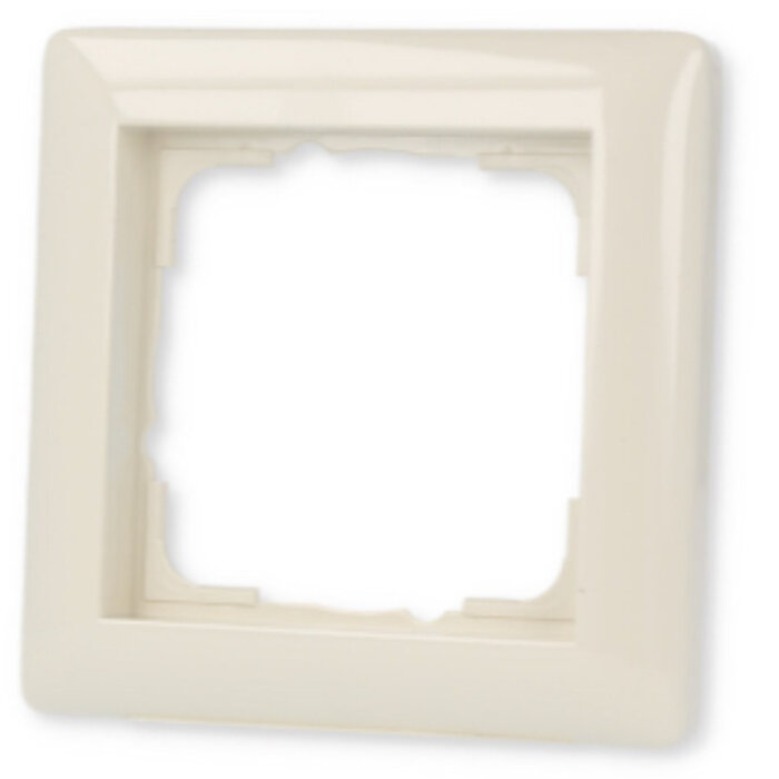 Gira Gira Afdekraam 1 voudig Wit (creme) 021101