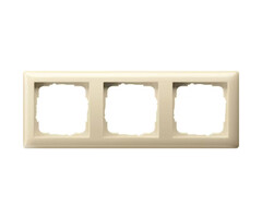 Gira Gira Afdekraam 3 voudig Wit (creme) 021301