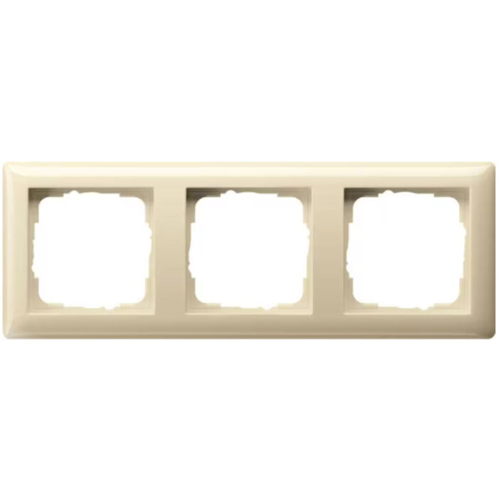Gira Gira Afdekraam 3 voudig Wit (creme) 021301